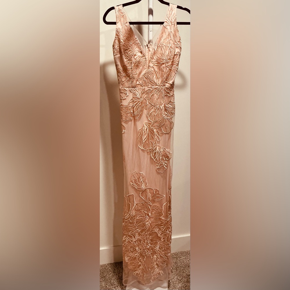 Soieblu Blush Floral Maxi Dress